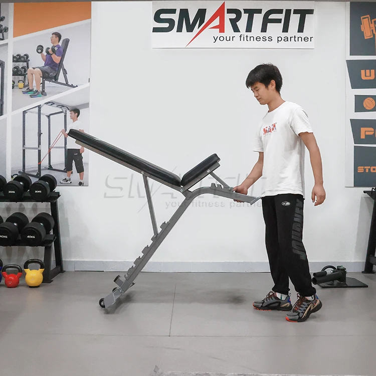 multi gym FID incline decline flat weight bench press