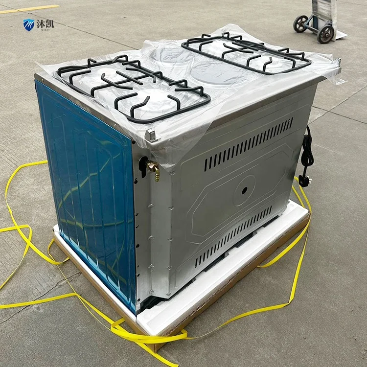 The manufacturer offers attractive prices for 4 gas and 2 electric stove multifunctional ovens