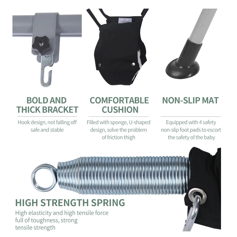 Baby Jumper Baby Jumper for Indoor Outdoor Play with Super Stand