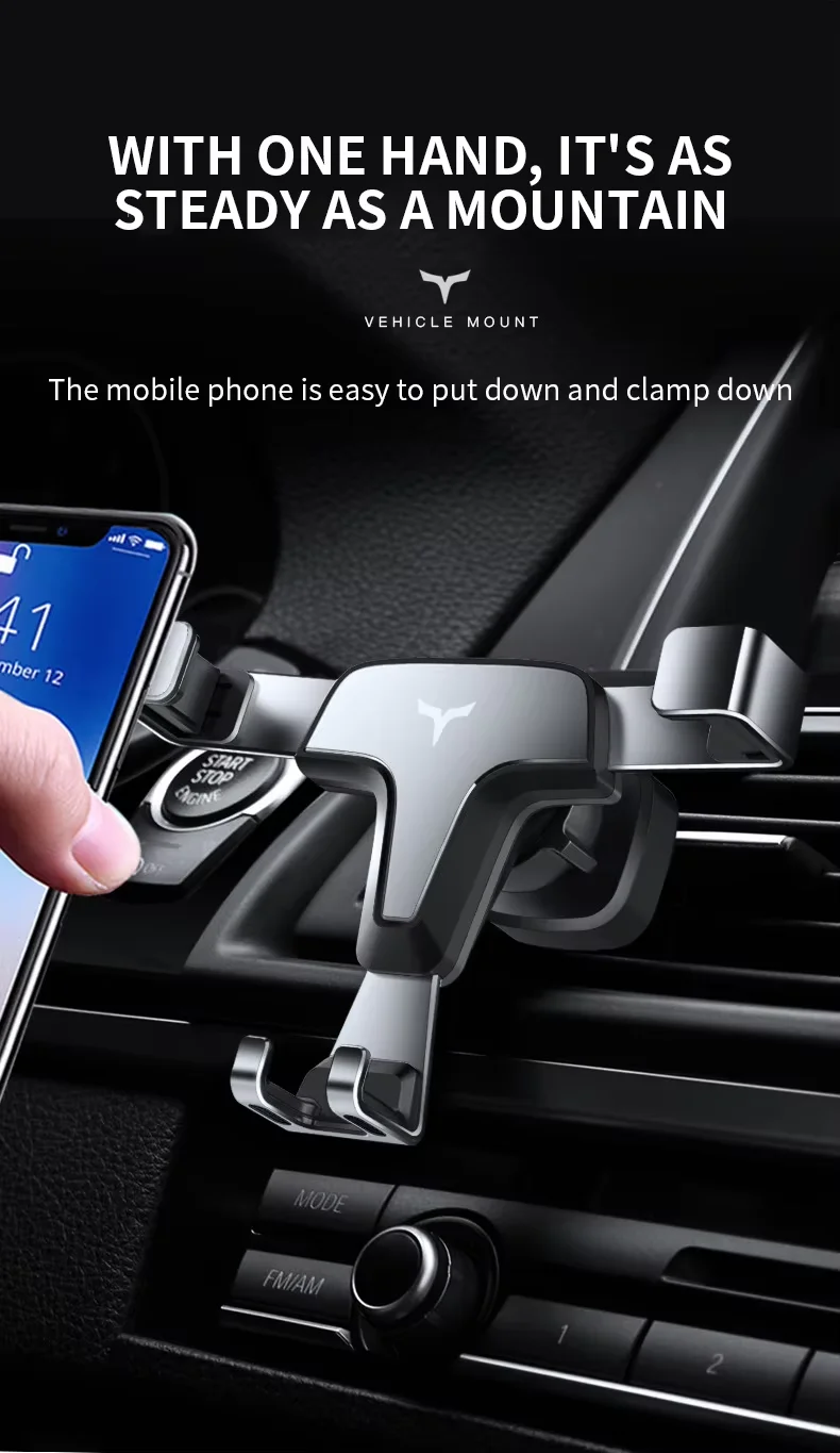 Металлический держатель для вентиляционного отверстия с поворотом на 360 градусов телефона подставка смартфона сотового 4-6 дюймов