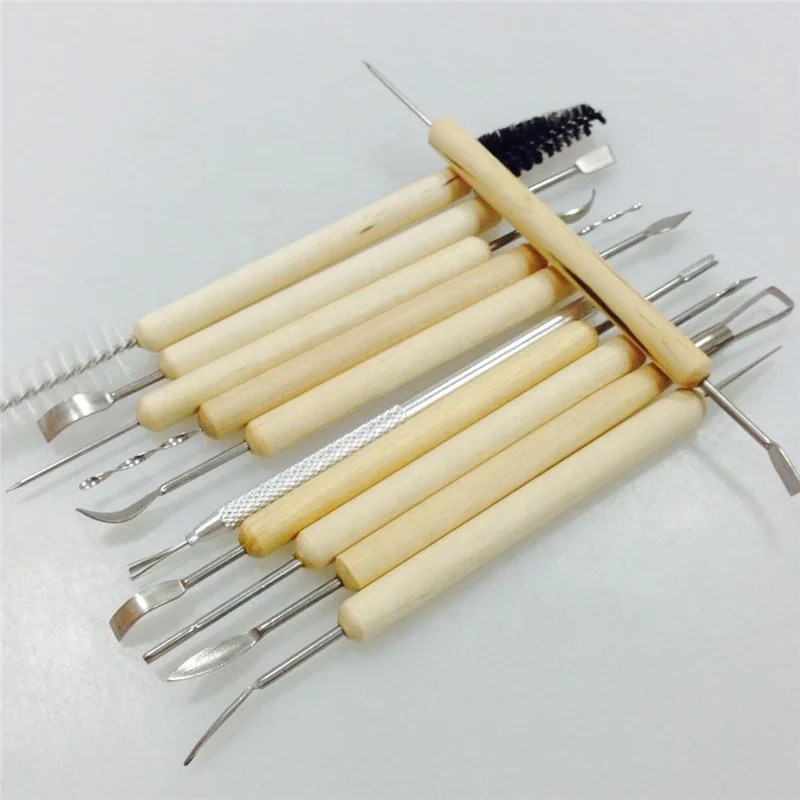 Набор инструментов для моделирования глины, набор для покраски камней для скульптурной керамики