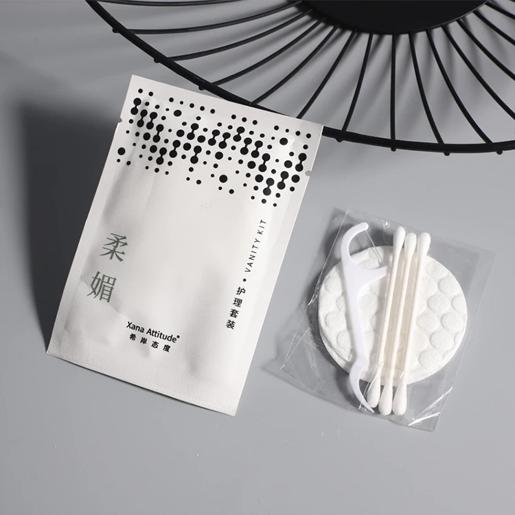 S&J Rose Black Tea Fragrance Disposable Hotel Amenities Supplies Toiletries Set Cosmetics Customizing Logo Printing Service