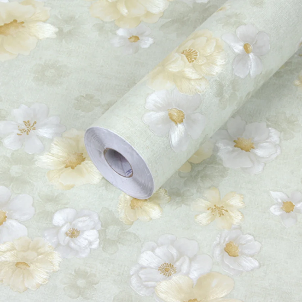 Jinyi Y61403 Luxury Deep Textured For Living Room Bedroom Adhesive Decor Vinyl Film Wall Paper Wallpaper