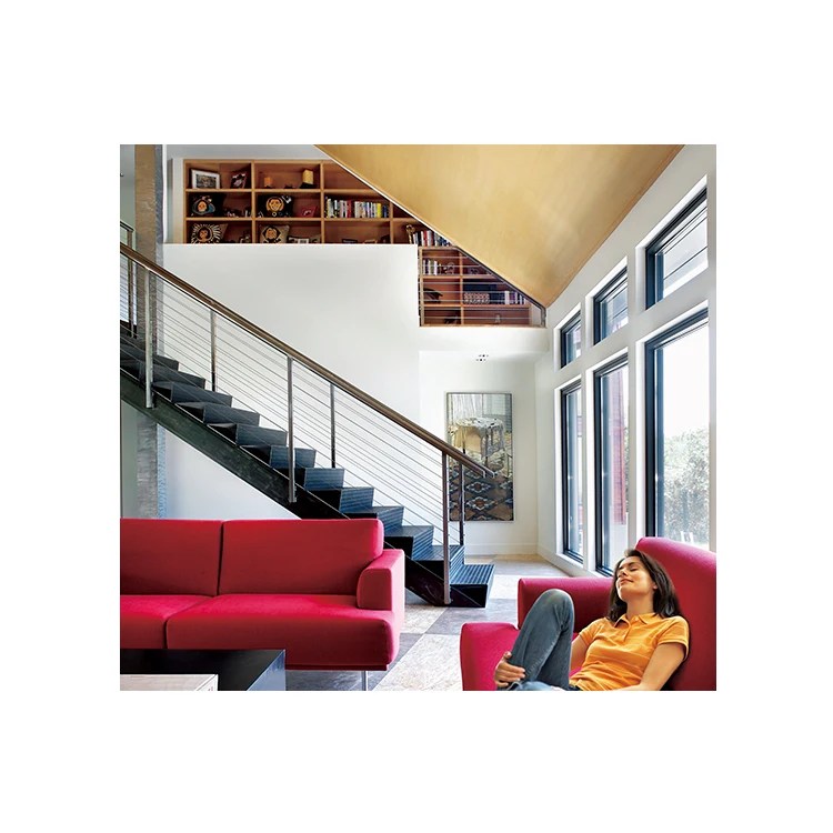 Hot Selling Cheap Price Large Floor Aluminum Fixed Glass Windows With Double Tempered Glass