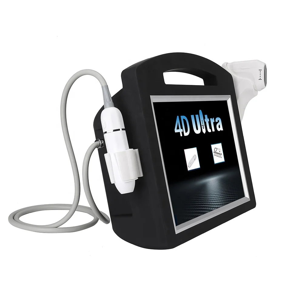 
Portable 4D ultra HIFU 12 lines smart smas HIFU facial lifting skin tighten immediately Vface beauty machine Vshape 
