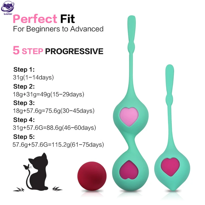  Vaginal Silicone Sex Kegel Ball Tighten kegel exercise