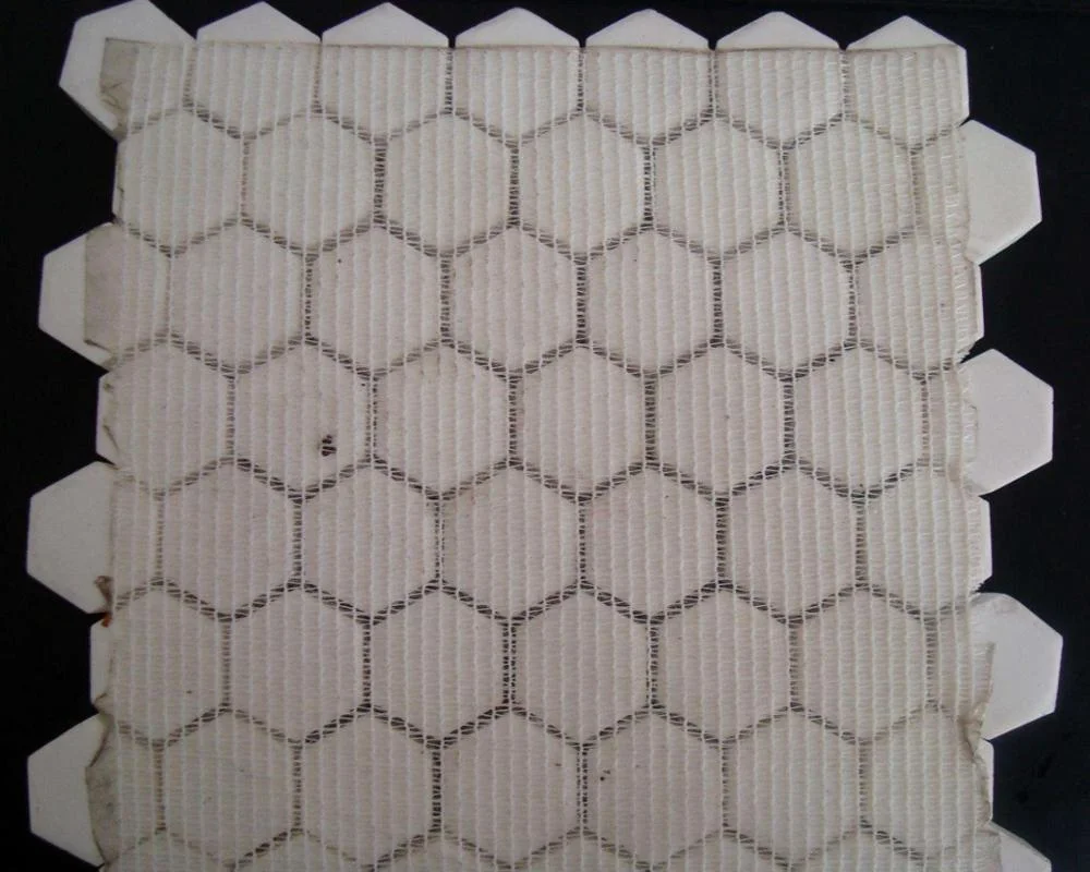 Wear Resistant Alumina Ceramic Hexagonal Tile 12mm