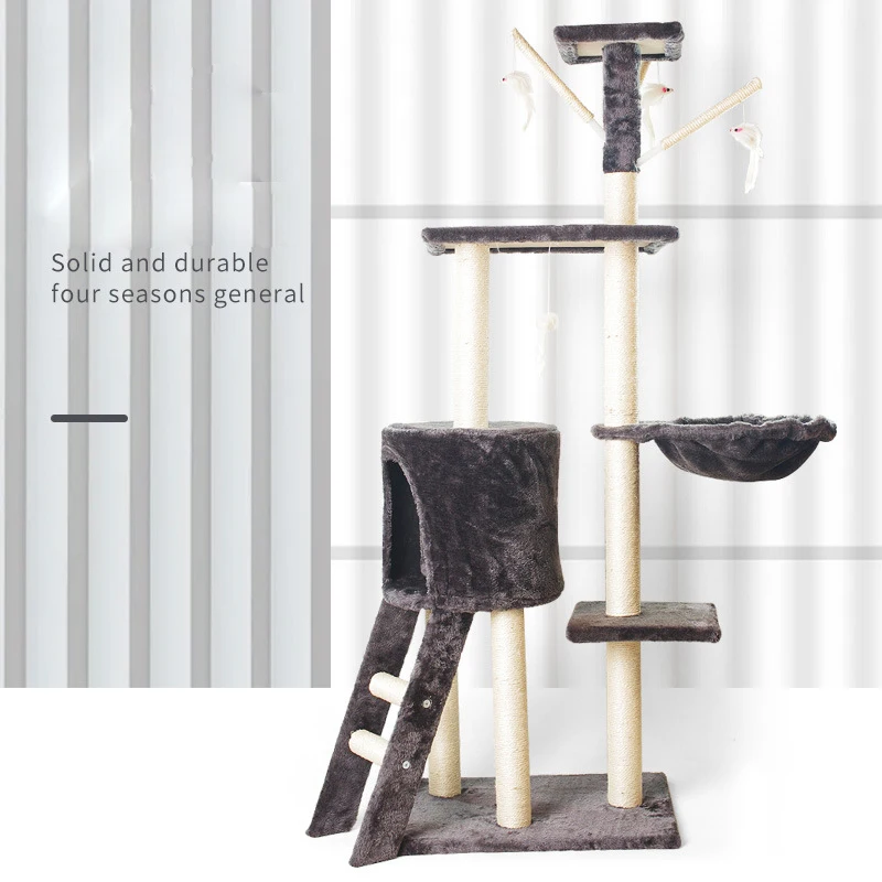 Kin Pet 2024 New Arrival Wooden Cat Wall Shelf Set for Space-Saving and Stylish Home Decoration for Indoor Playing