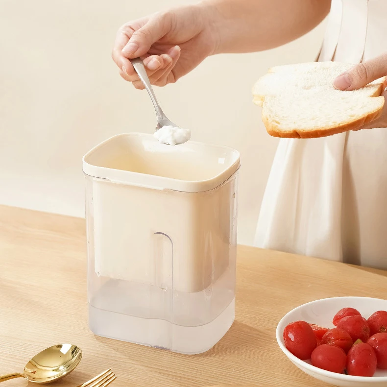 Yogurt Filter With Mesh Screen Greek Old Yogurt Soybean Milk Cheese Whey Separator Water Drain Filter Yogurt Making Machine