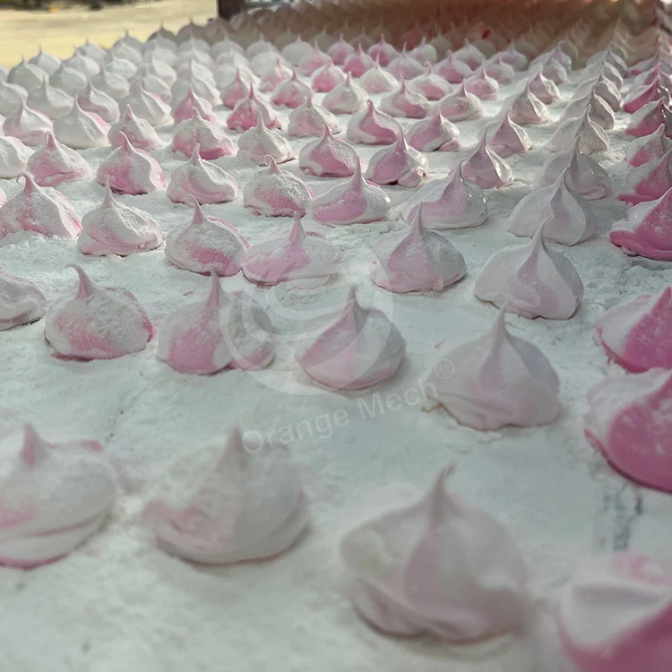 ORME White Columnar Marshmallow Extruding Machine Mini Automatic Cotton Candy Production Line for Sale