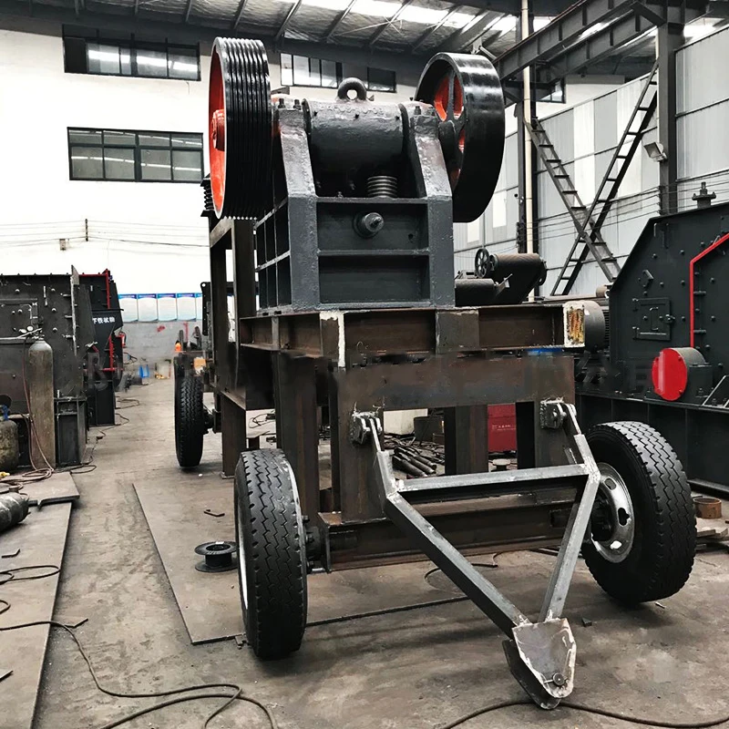 Complete quarry crushing machine, mobile granite limestone gravel jaw crusher, Factory price Aggregate rock stone crushing plant