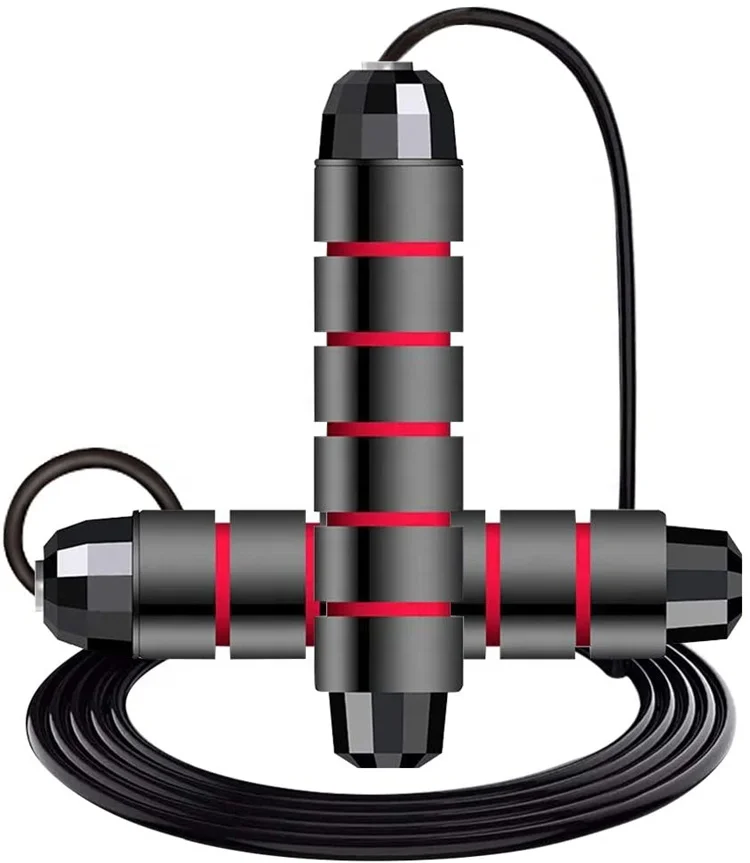 For Aerobic Exercise Fat Loss Workout Adjustable Jump Rope And Memory Foam Handle Skipping Rope