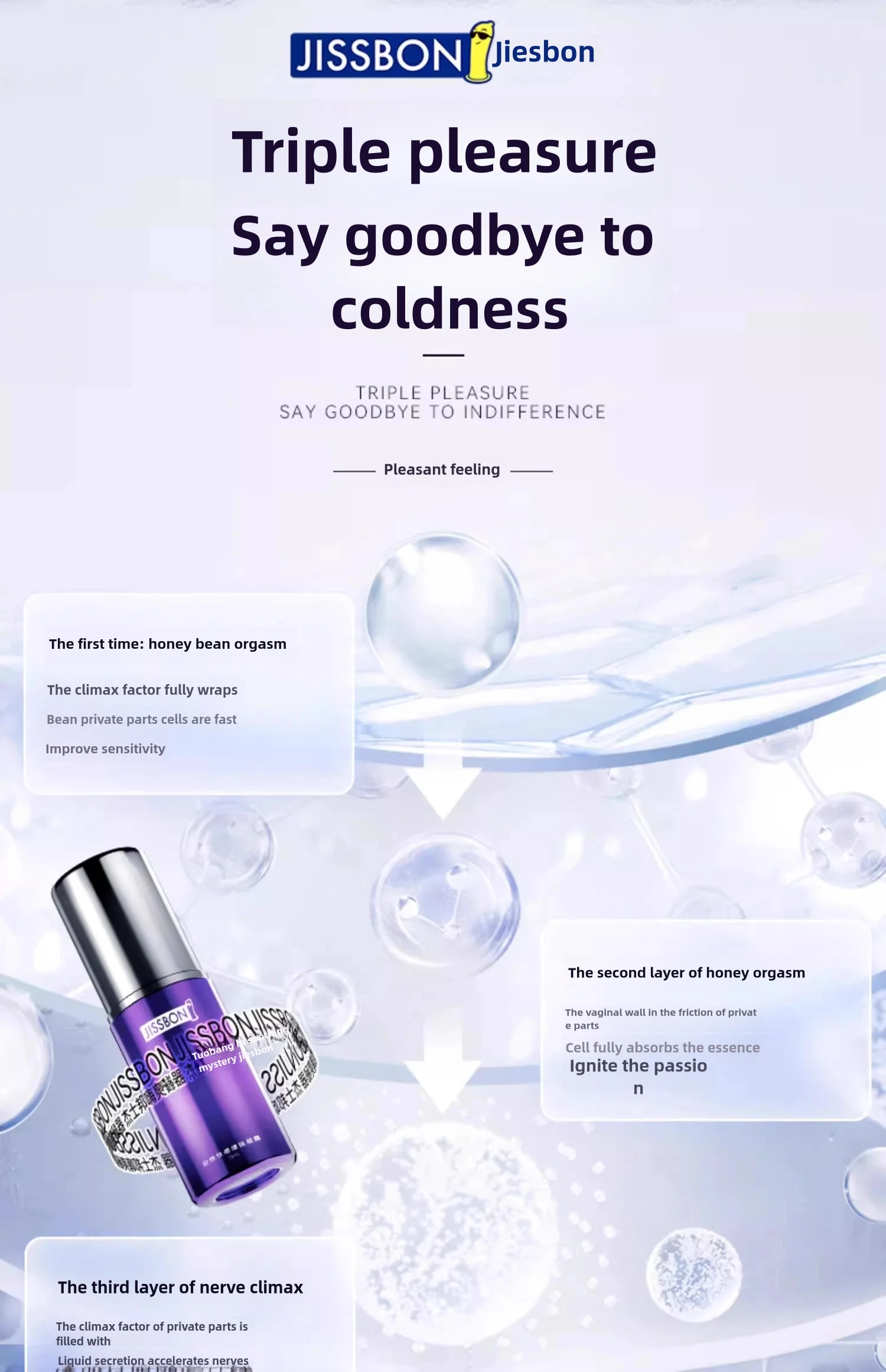 Clitoris Massage orgasm to enhance the passion of the liquid tone orgasme pour les femmes Spray For Women pleasure