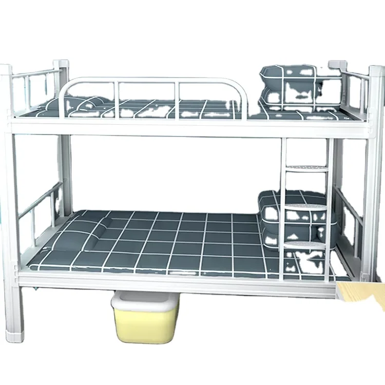 Double deck bunk bed dormitory trendy design solid build quality property for rent