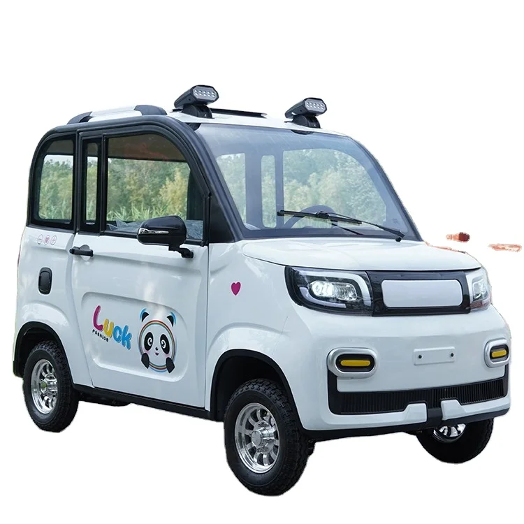 New Energy Lithium Battery Powered Electric Vehicle 4-Seater Multi-Functional Sedan 1000W Left Approved Low-Speed Use Adults