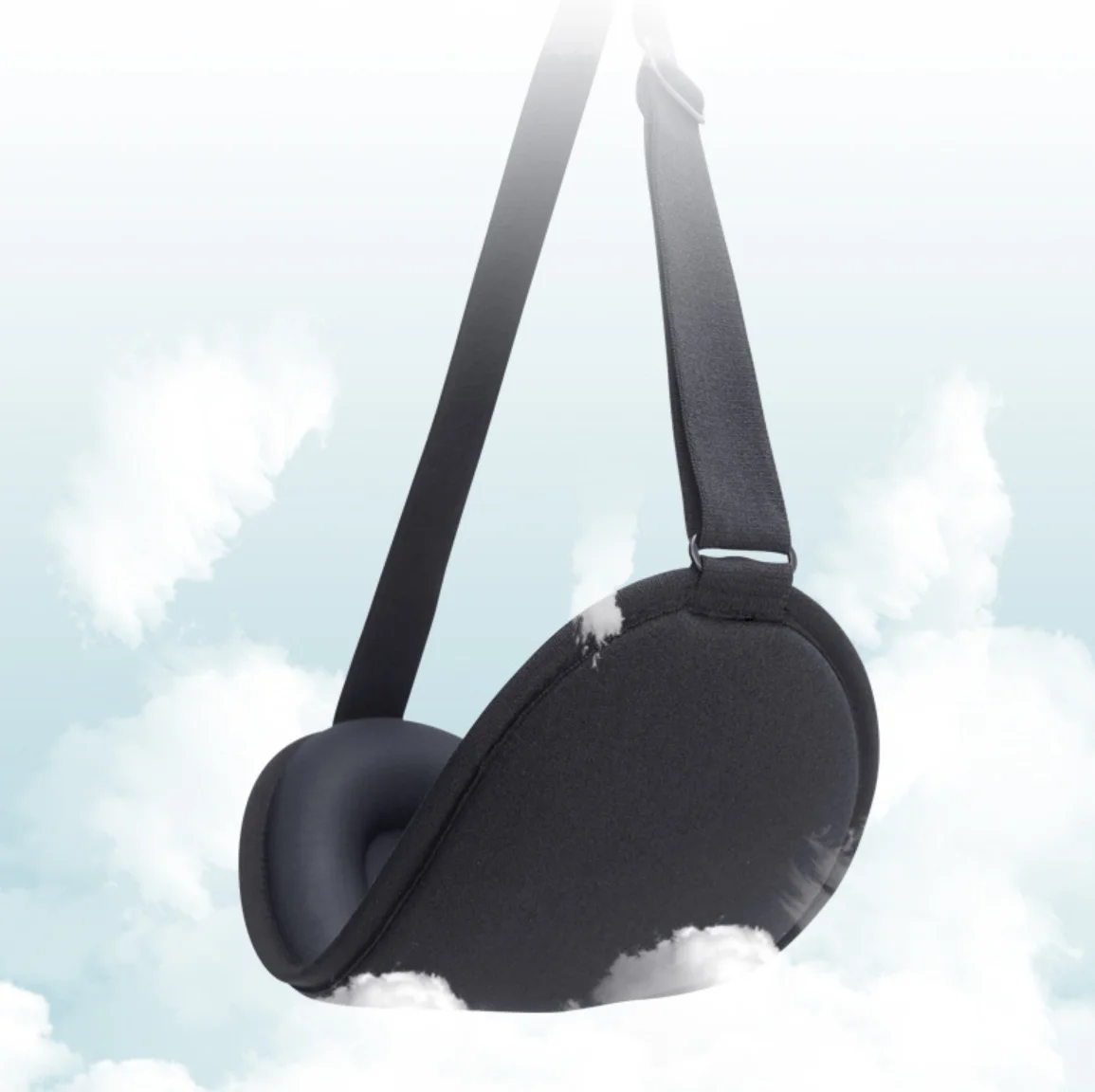 Mounttree Luxury memory foam Molded Contoured Sleep Eye Mask with Custom Tag for a good sleep