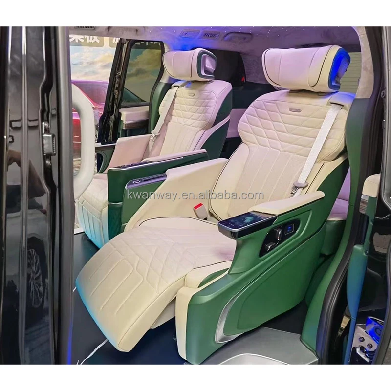 Kwanway Luxury Vip car seat Limousine Modified Car Reclining Captain Seat for Van For Toyota Sienna Volkswagen Maitwei
