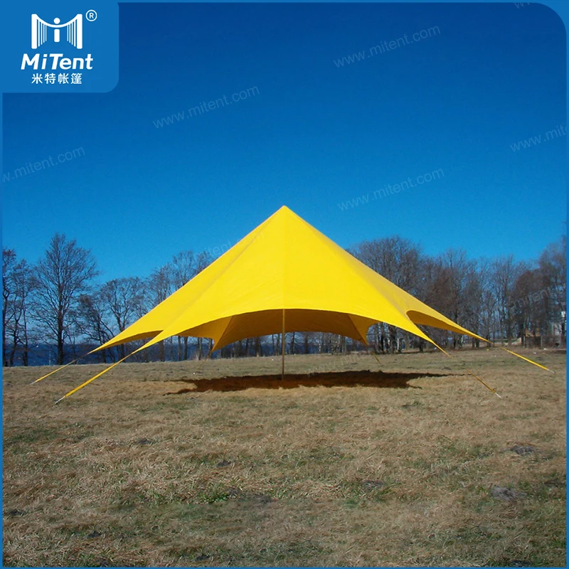 Star Canopy Tent MiTent Popular Dia. 10m Kids Party Event Tent Quick Stand Sun Shade Tent in Guangzhou