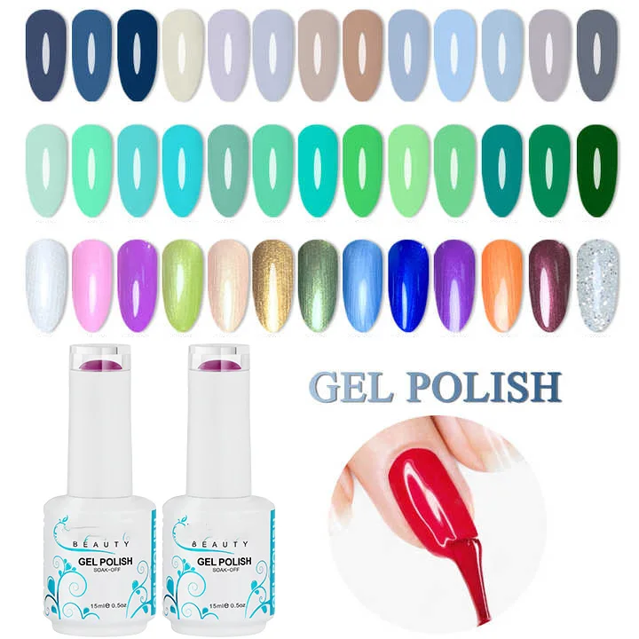 Supplies 15ml High Quality Wholesale Nail Polish Bottles Supplies 15ml High Quality Custom Nails Gel Uv Gel Polish
