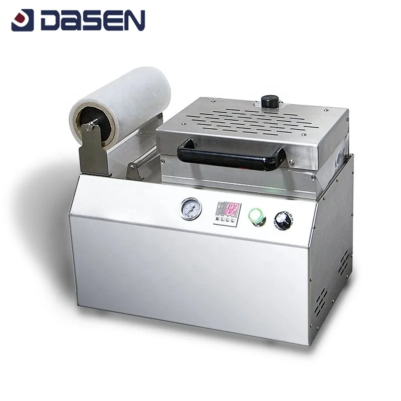 
220/50 V/Hz Or Customize Vacuum Map Meat Tray Skin Packaging Sealing Machine 