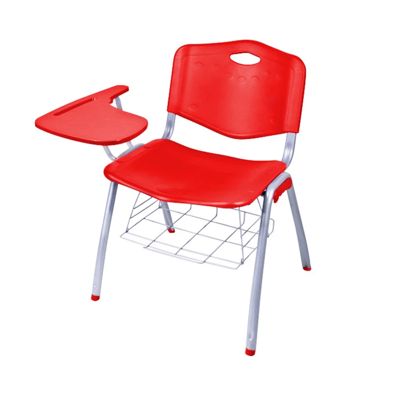 Factory Manufacturers Meeting Room Office Student Desk Writing Board Plastic Back Training Chair