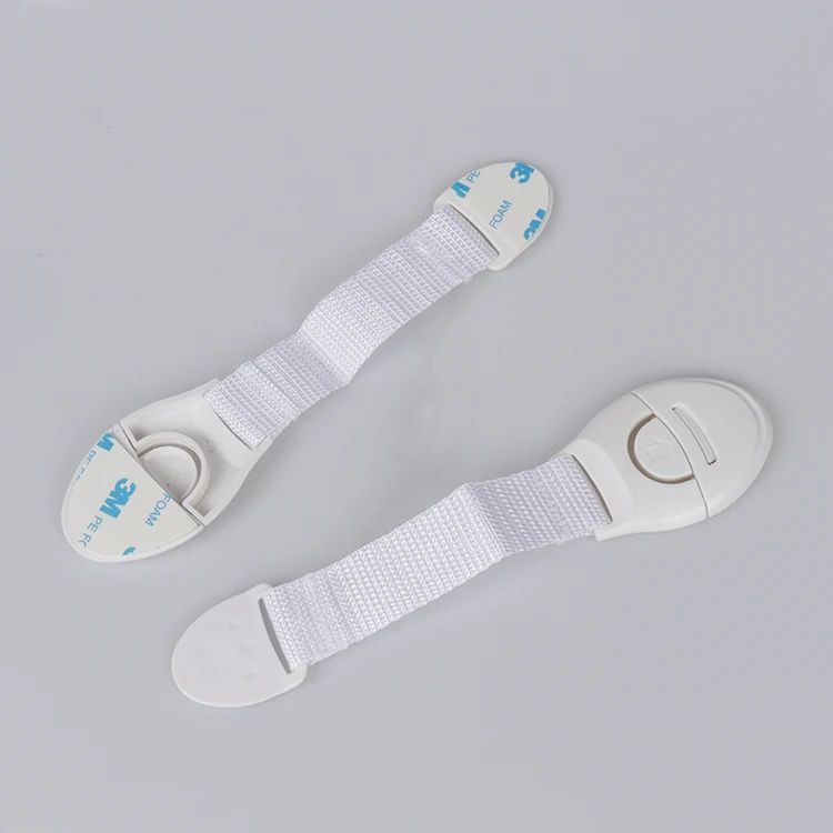 Drawer Door Cabinet Safety Locks Baby Kids Safety Care Plastic Locks Straps Infant Baby Protection