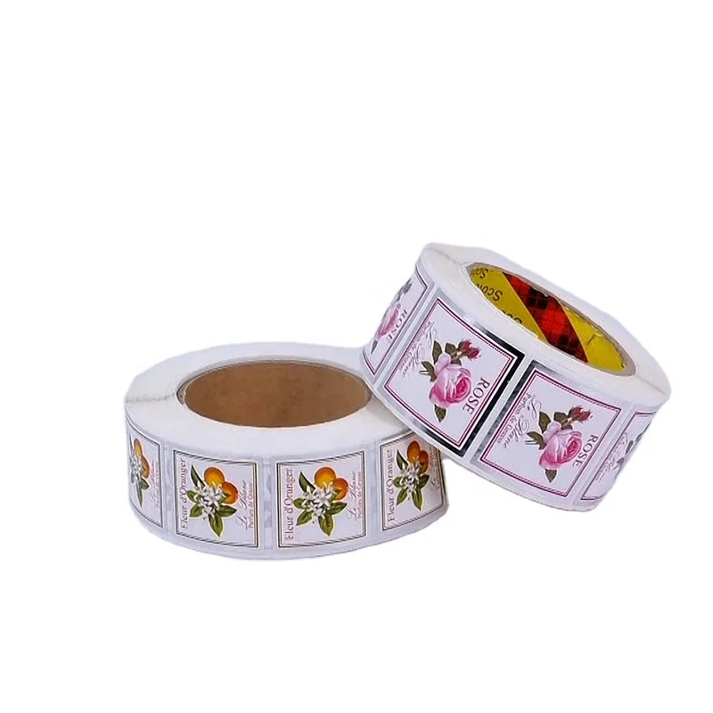 Best transparent gold hot stamping BOPP seal labels