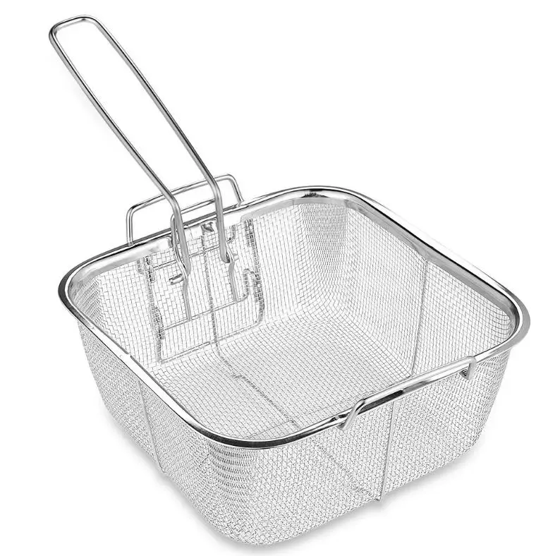 Aluminum Non-Stick Square Copper Deep Fry Pan With Ceramic Coating