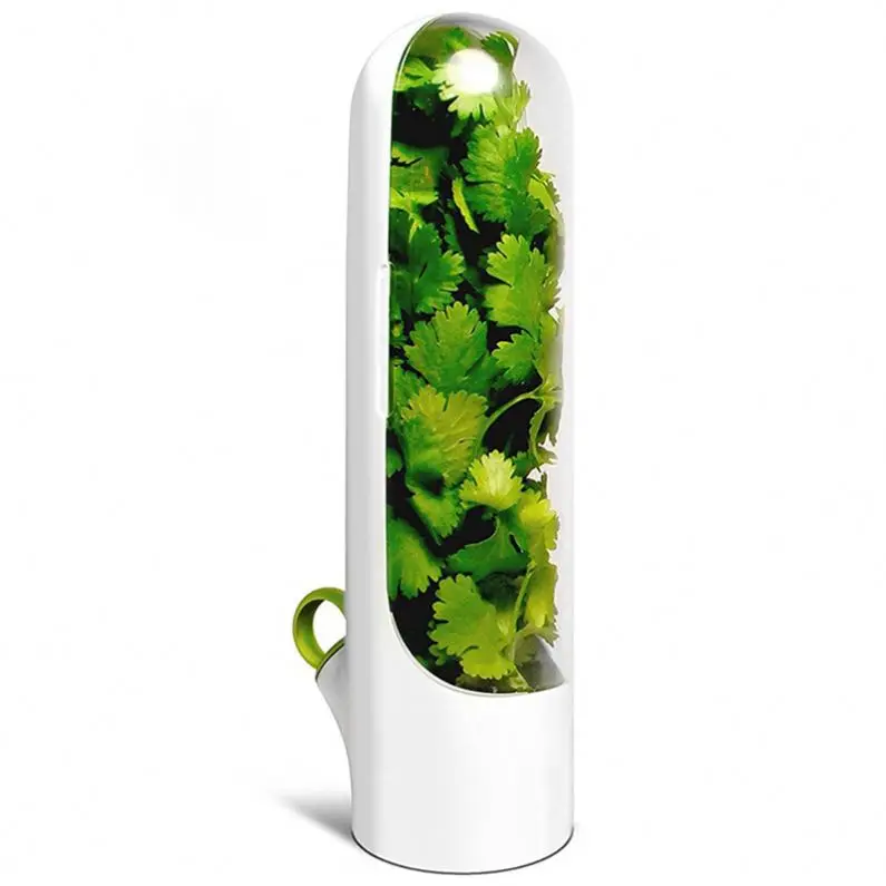 Multifunction Refrigerator Fruit Vegetable Crisper Vanilla Fresh-Keeping Cup Container Fresh herb keeper  Herb keeper