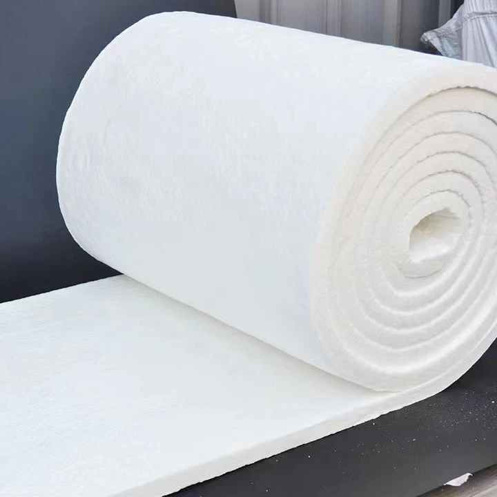 Bio-soluble ceramic fiber blanket