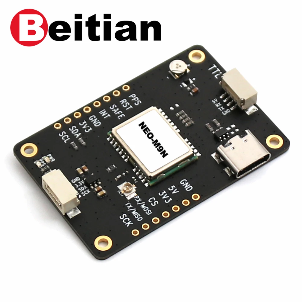Beitian Designed with NEO-M9N ultra-robust meter-level GNSS positioning module GNSS L1 GPS GLONASS BeiDou Galileo BT-574