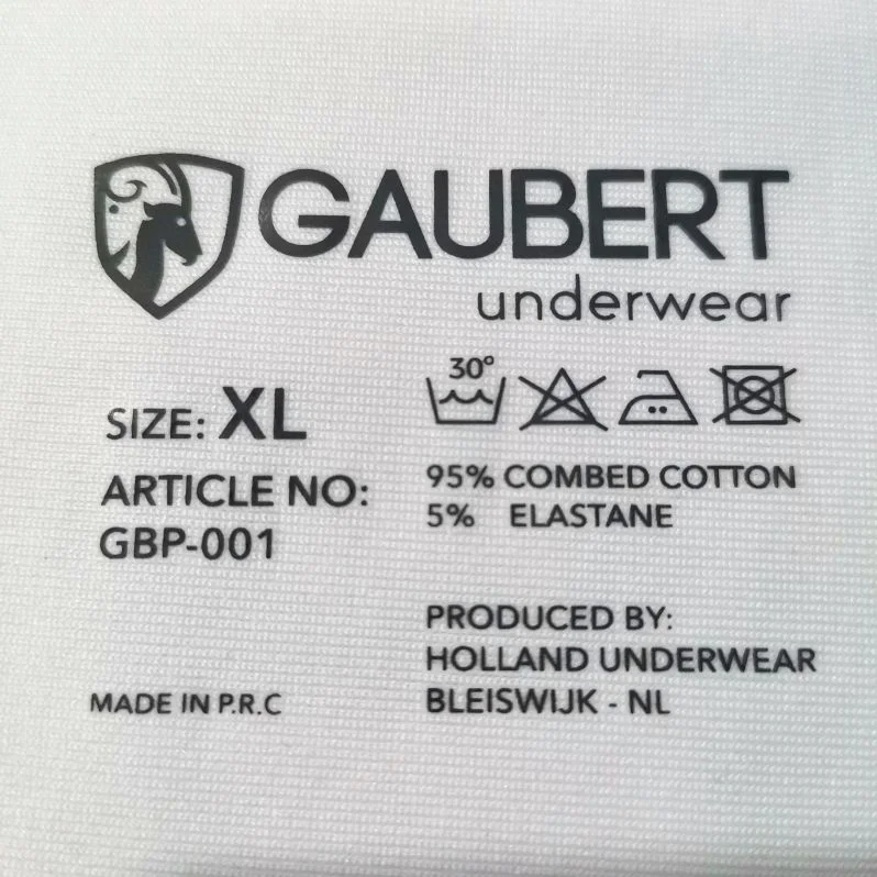 T-shirt Sports Logo PET Film Iron on Label Heat Transfer Sticker for Knitting Clothing