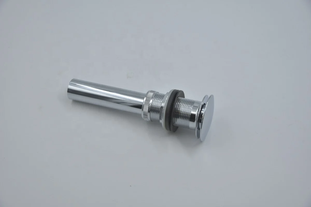 Фитинги для туалета, хромированный Слив для раковины с длинной трубой