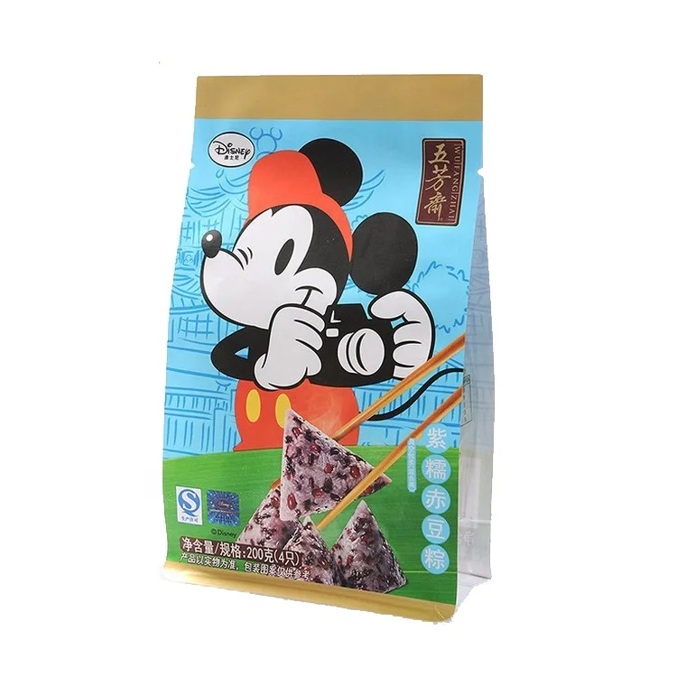 Black Currant Dried Strawberry Packaging Bags Flat Bottom Dried Fruits Packing Bags Professional Manufacturer