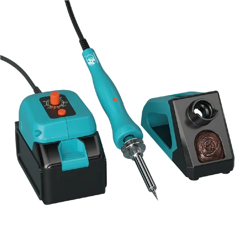HL302 portable mini electric soldering iron station for repairing  with temperature control