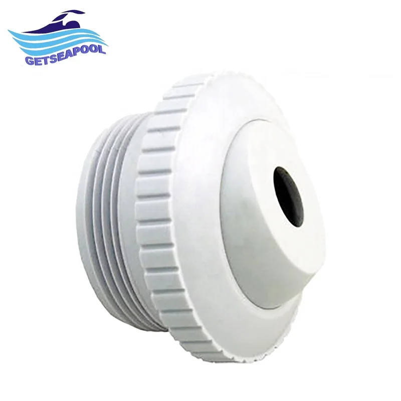 White Plastic Swimming Pool Nozzle Eyeball Fitting Wall Return and Eyeball Fittings