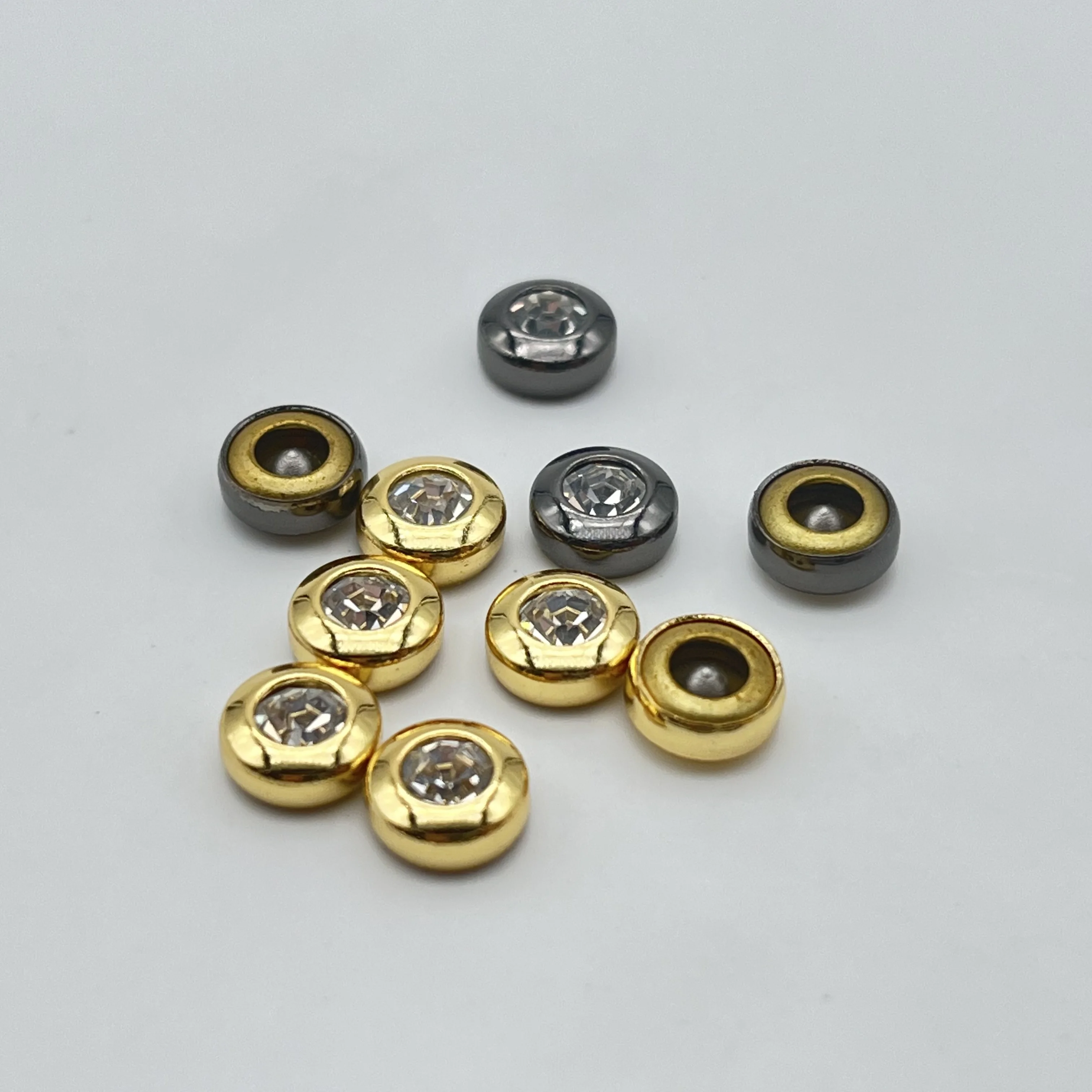 Пользовательские заклепки из цинкового сплава, застежки, джинсовые пуговицы для джинсовой одежды