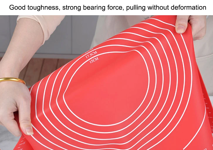 Online Hot Sale Wholesale Kitchen Silicone Mat Pastry Anti-Slip Mat Silicone Baking