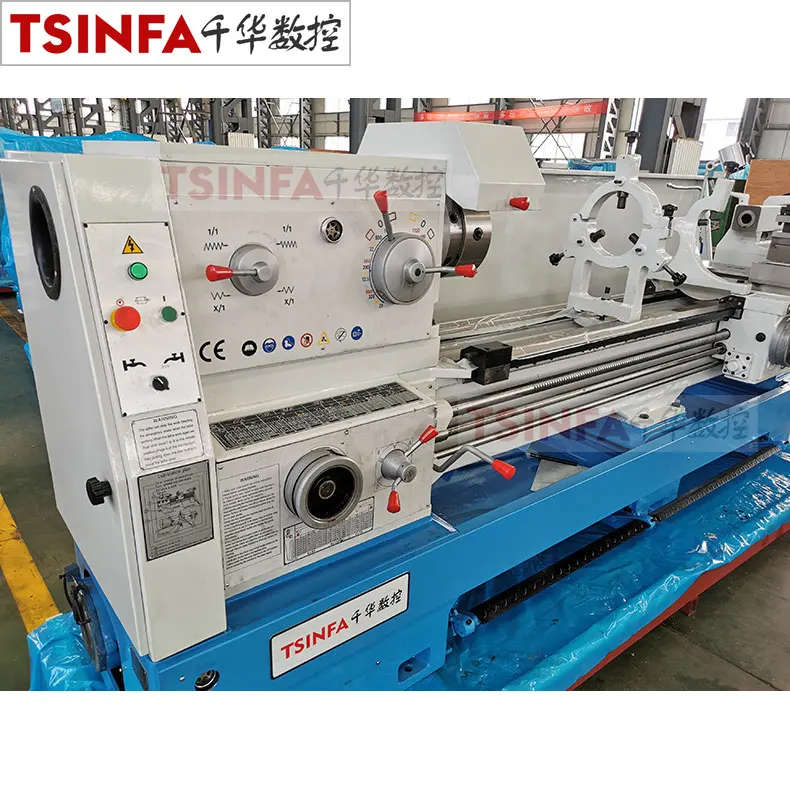 Cd6241 lathe machine LH6241MV  big spindle bore 52mm swing over bed 410mm metal working lathe cheap price China supplier with CE