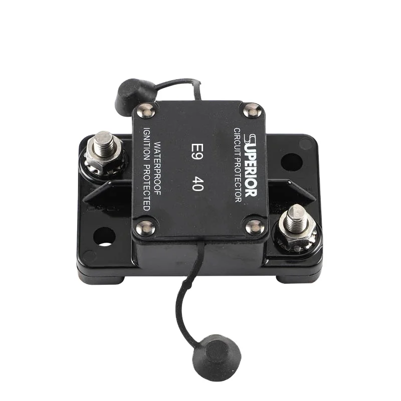 E97 40 ампер, оптовая продажа, защита от перегрузки, тепловой автоматический выключатель постоянного тока для каравана