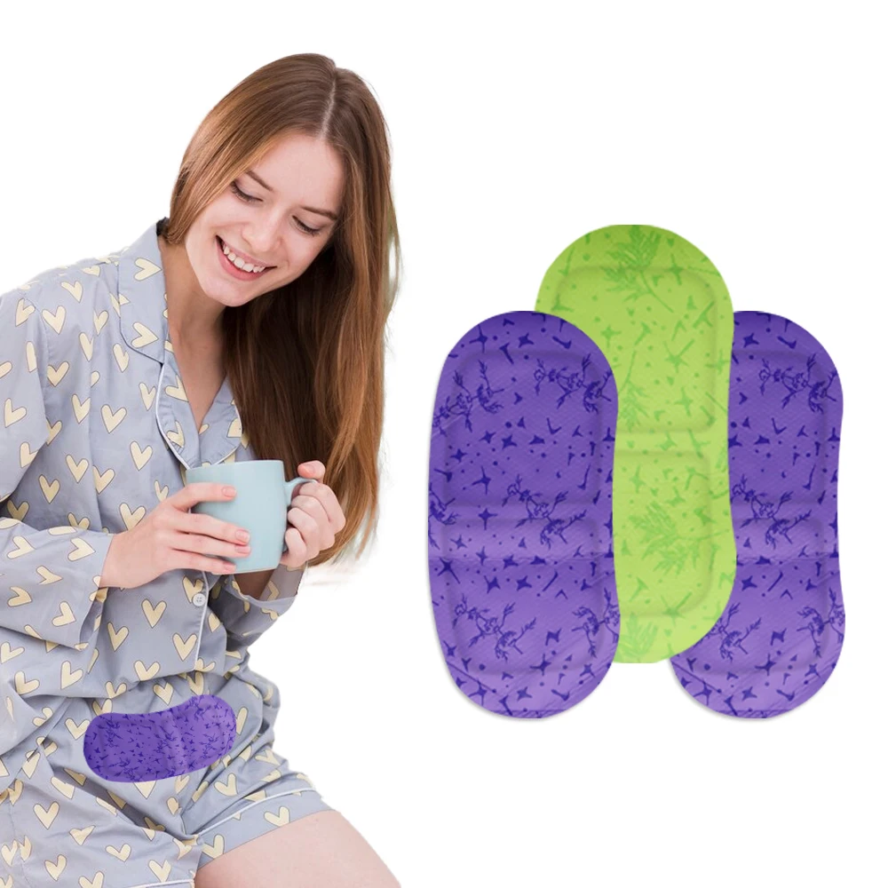 Factory Price Women Therapy Menstrual warm Womb Cramps Uterus  Air Activated Heat Patch