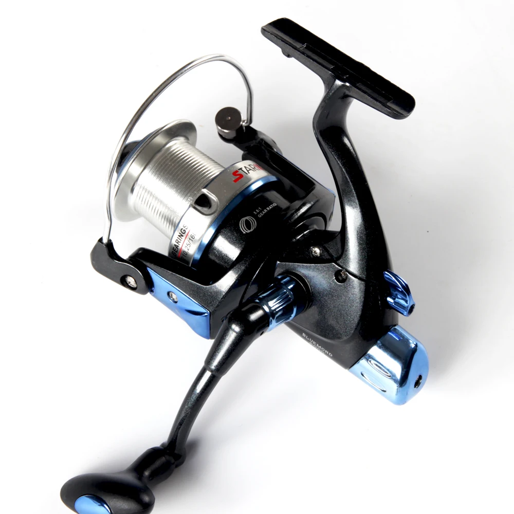Blue surf reel China reel factory wholesale top quality CNC handle double spools surf fishing reel