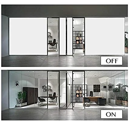 intelligent technology electronic switchable pdlc smart glass for projection screen