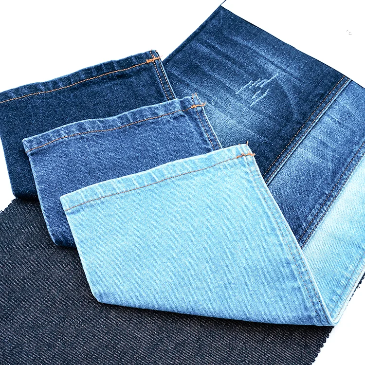Competitive Price High Quality Denim Jeans Fabric Denim Suppliers Of Stretch Slubby Denim Jeans Fabric