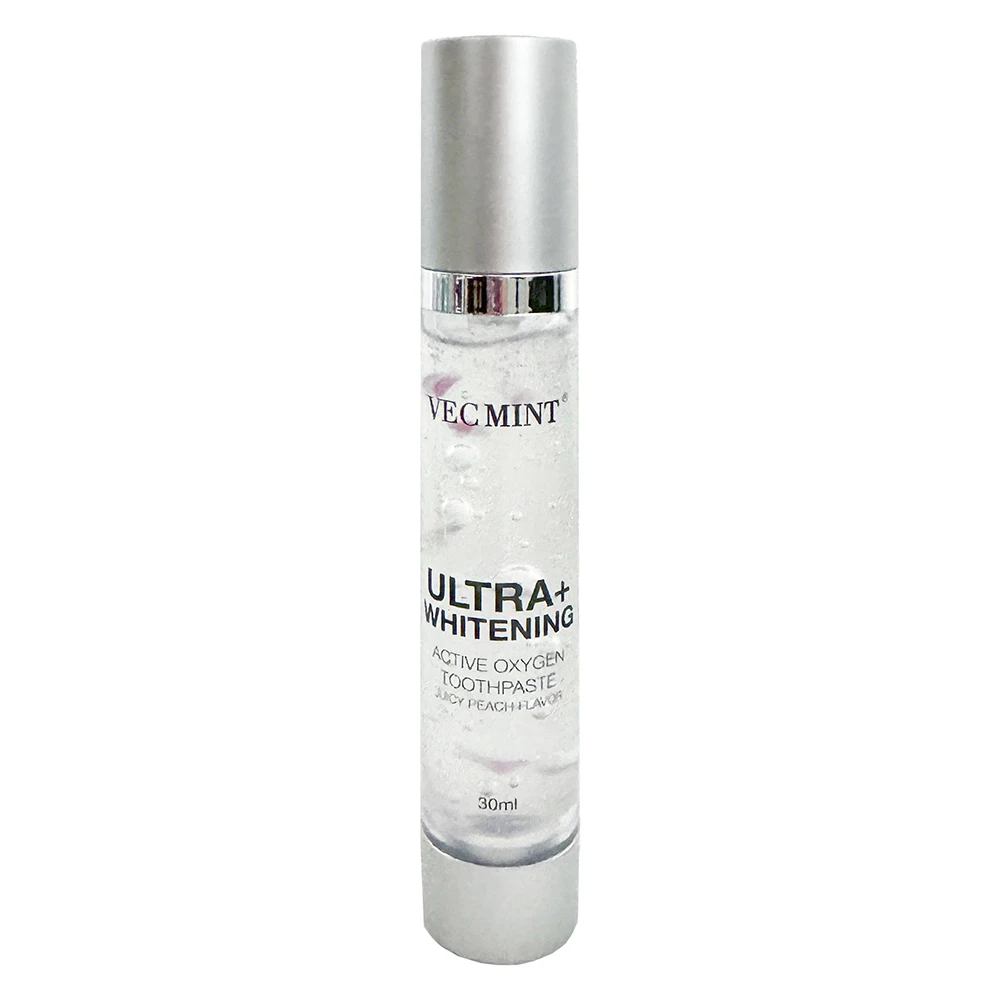 30ml Carbomer Toothpaste With Airless Bottle Smooth Toothpaste For Clean, Controlled Application And Freshness