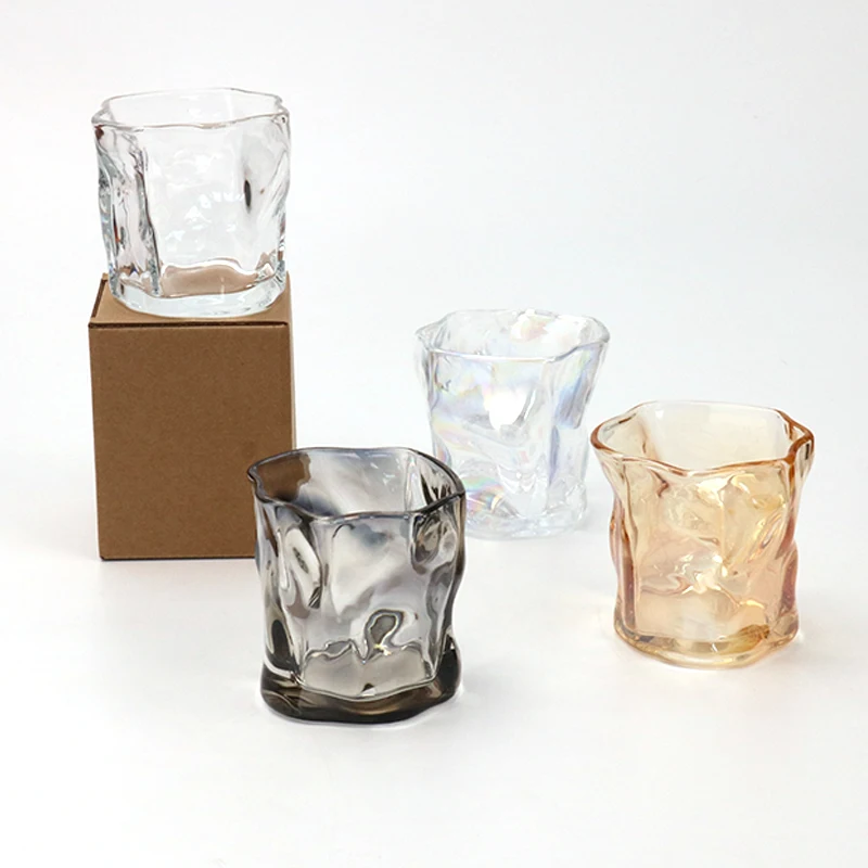 Оптовая продажа под заказ разноцветные новейшие стеклянные подсвечники фонари банки для свечей