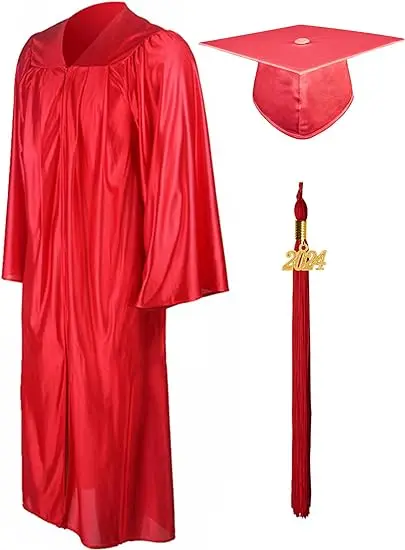 Wholesale University Bachelor Graduation Gown Cap With 2025 Tassel Graduation Gifts for High School Graduation Gown
