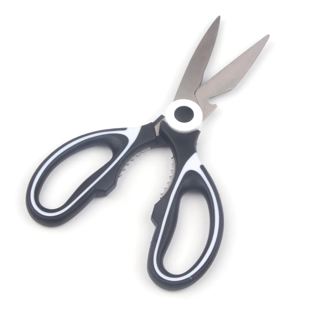 Multipurpose Stainless Steel Ultra Sharp Utility  Cooking Scissors for kitchen