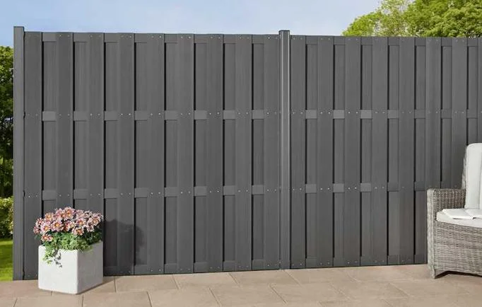 WPC engineered composite fencing popular and cheap plastic timber composite wpc fence