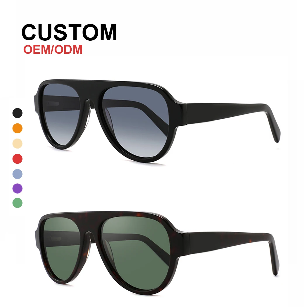 Fashionable UV400 Glasses Popular black Sun glasses Mens Polarized Designer Trendy Sunglasses lentes de sol